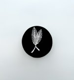 Silver Filigree Leaf Brooch. NEW STOCK.
