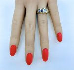 Hallmarked 9ct. Yellow Gold Multi-Gemstone Ring. NEW STOCK.