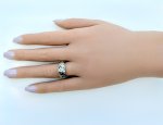 Hallmarked 9ct. Yellow Gold Multi-Gemstone Ring. NEW STOCK.