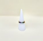 9ct. Yellow Gold Multi-Gemstone Ring. NEW STOCK.