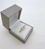 Edwardian Sapphire &amp; Diamond Set Ring. NEW IN STOCK.