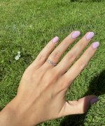 9ct. White Gold Diamond Half Eternity Ring with Leaf-inspired Design. NEW STOCK. SOLD.