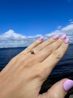 18ct. Yellow Gold ½ Carat Diamond Solitaire Ring - London 1989.  NEW IN STOCK.