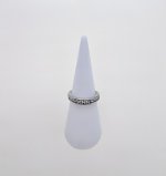 9ct. White Gold Half Eternity Ring. 0.33 carat. NEW IN STOCK.
