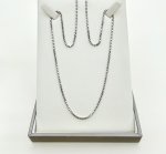 Sterling Silver Box Link Chain. NEW IN STOCK.