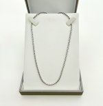 Silver Cobra Chain. NEW IN STOCK.