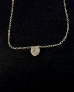 0.79ct. IGI Certified Lab-Grown Diamond Solitaire Pendant in 9ct. Yellow Gold. NEW IN STOCK.