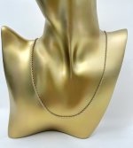 9ct Yellow Gold Multi-Strand Chain Necklace with Bolt Ring Clasp. NEW IN STOCK.