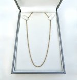 9ct Yellow Gold Multi-Strand Chain Necklace with Bolt Ring Clasp. NEW IN STOCK.