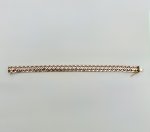 Italian 9ct. Yellow Gold Curb Link Bracelet – 10mm Wide.  NEW IN STOCK.