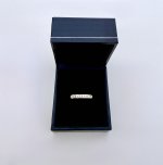 9ct. Yellow Gold Diamond Half Eternity Ring - 11 Diamonds. NEW IN STOCK.