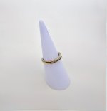 9ct. Yellow Gold Diamond Half Eternity Ring - 11 Diamonds. NEW IN STOCK.