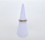 18ct. Yellow Gold Baguette Diamond Half Eternity Ring. NEW IN STOCK.