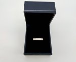 18ct. Yellow Gold Baguette Diamond Half Eternity Ring. NEW IN STOCK.
