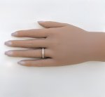 14ct. Yellow Gold Diamond Half Eternity Ring - 14 Diamonds. NEW IN STOCK.
