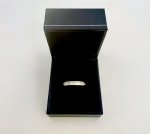 9ct. Yellow Gold Princess-Cut Diamond Half Eternity Ring. NEW IN STOCK.