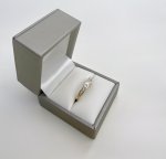 9ct. Yellow Gold Princess-Cut Diamond Half Eternity Ring. NEW IN STOCK.