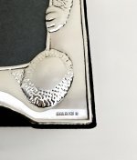 Sterling Silver Teddy Bear Photo Frame - Christening &amp; Naming Ceremony Gift. NEW IN STOCK.
