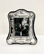 Hallmarked Sterling Silver Baby Photo Frame - Engravable Birth Details. NEW IN STOCK.