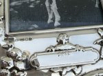 Hallmarked Sterling Silver Baby Photo Frame - Engravable Birth Details. NEW IN STOCK.